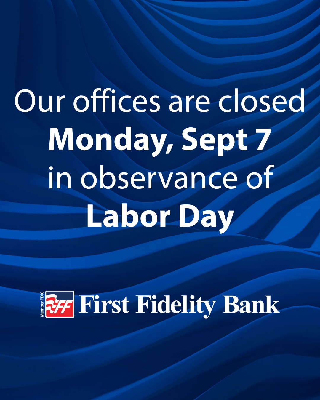 FFB will be closed on Independence Day